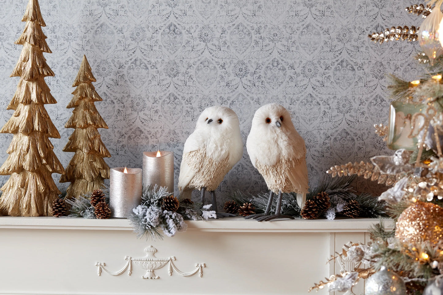 Winter Owl Decor