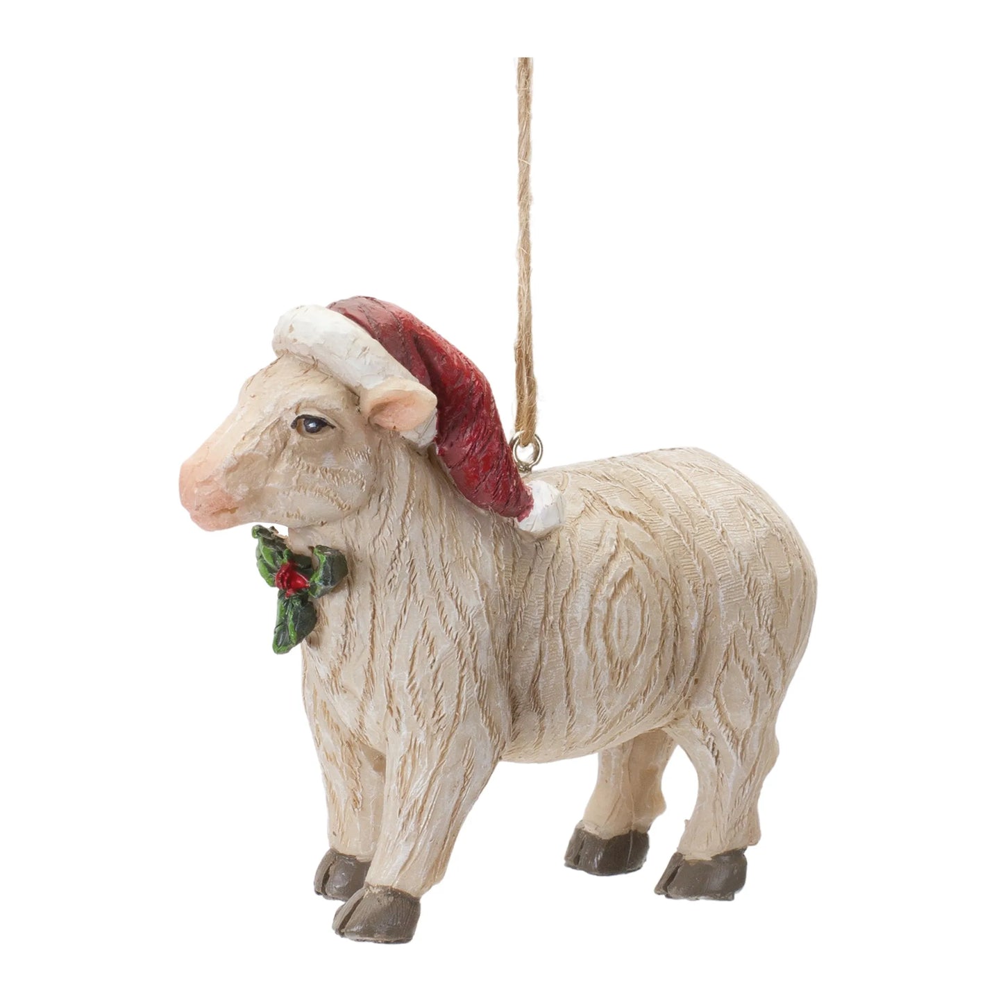 Holiday Farm Animal Ornament