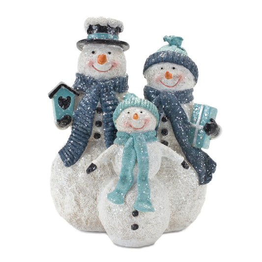 Snowman Family Figurine
