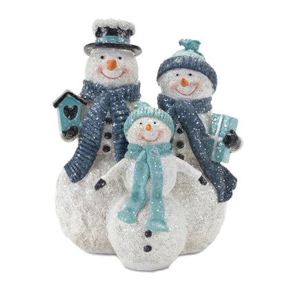 Snowman Family Figurine