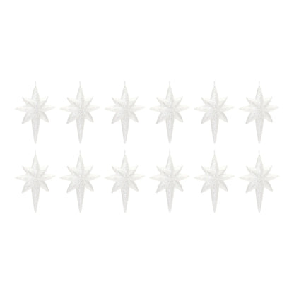 Clear Acrylic Star Drop Ornament