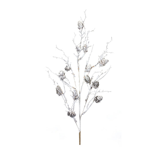 Pine Cone Twig Spray