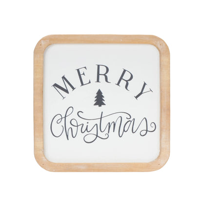 Holiday Sentiment Plaque