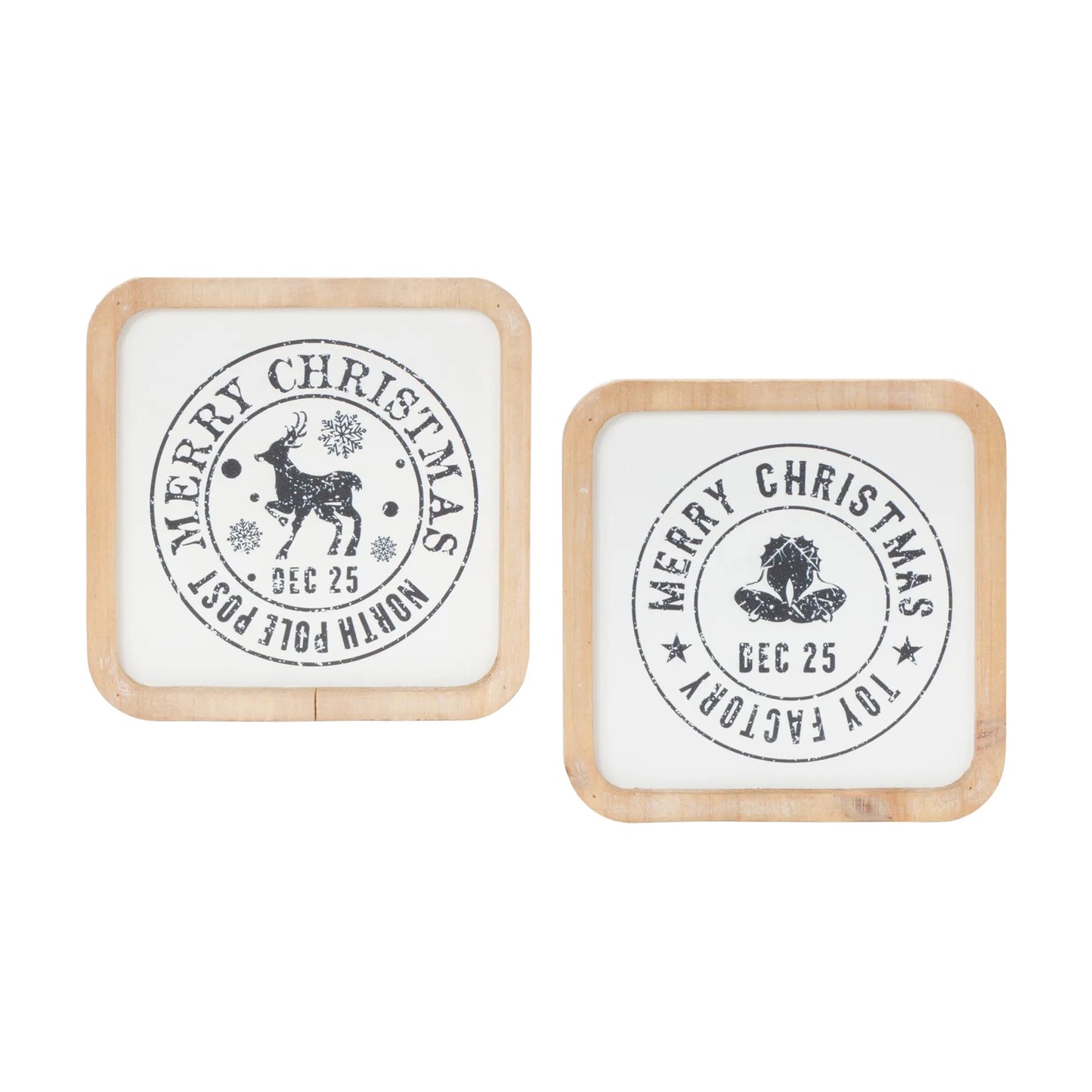 Holiday Mail Stamp Plaque