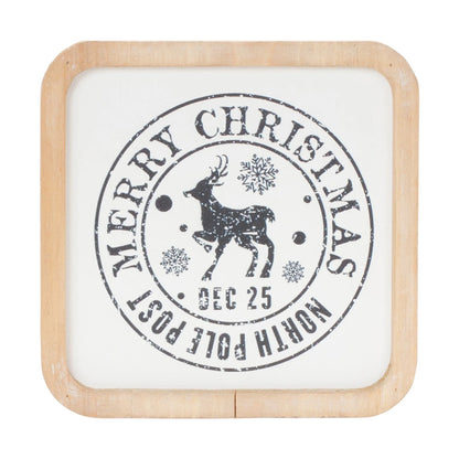 Holiday Mail Stamp Plaque
