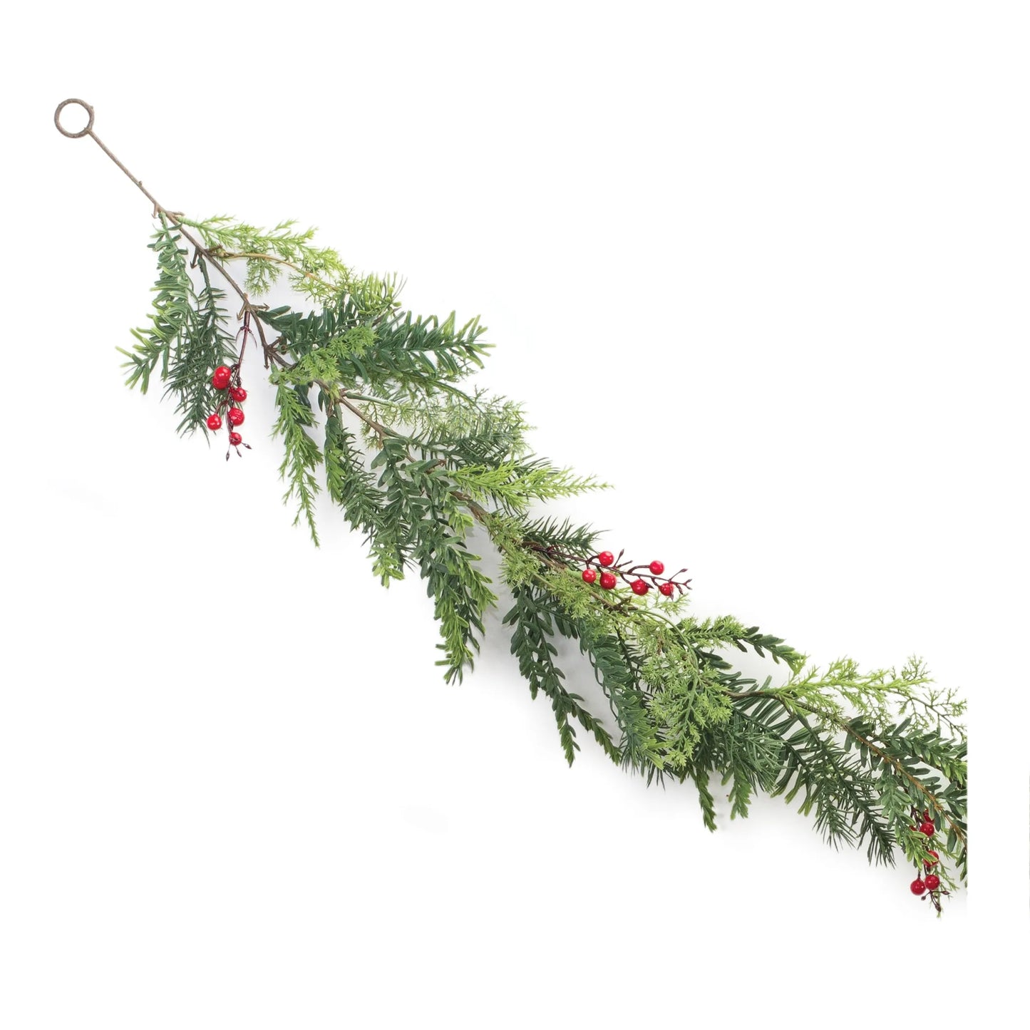 Mixed Pine Berry Garland