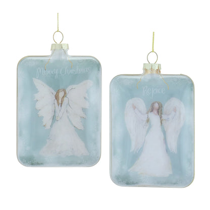 Glass Angel Ornament