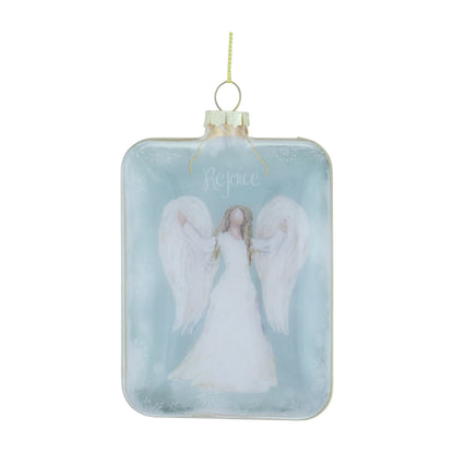 Glass Angel Ornament