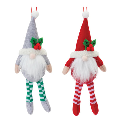 Plush Gnome Ornament