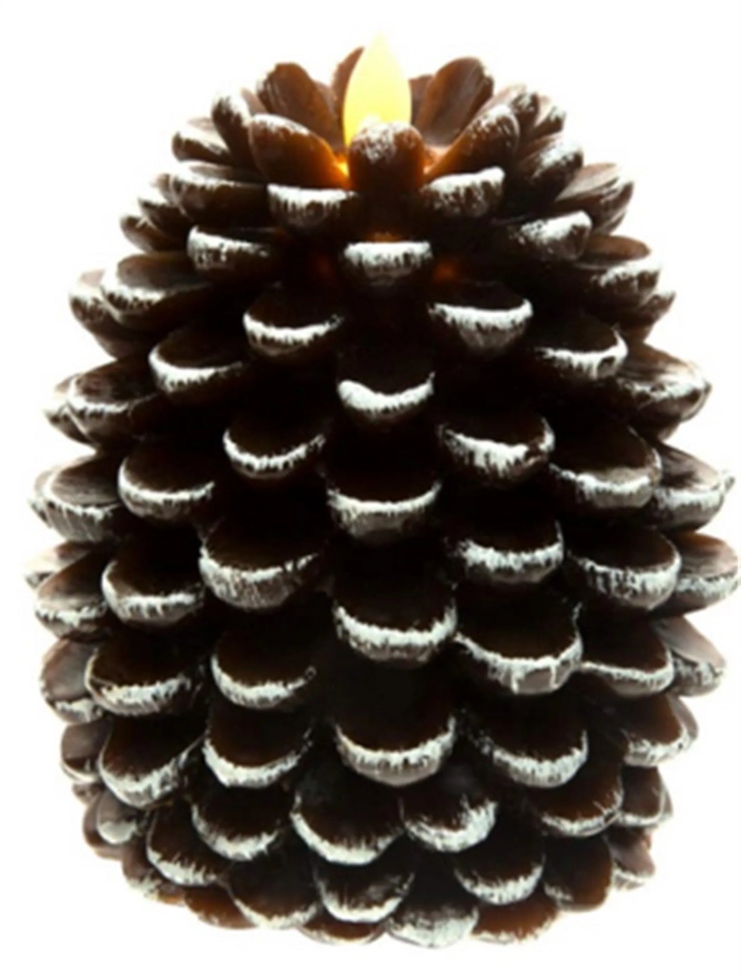 LED Pine Cone Candle