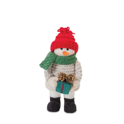 Plush Santa Snowman and Moose