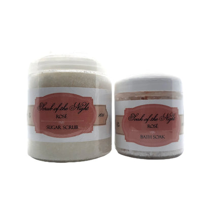 Scrub or Soak of the Night Rose' Bundle