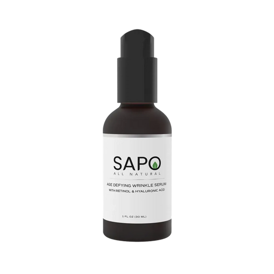 Wrinkle Serum with Hyaluronic Acid, Squalane, Vitamin C & Retinol