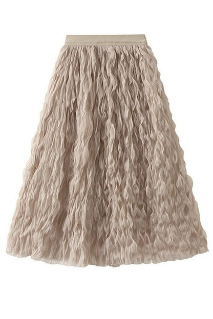 Midi Mesh Skirt