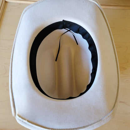 Black Gold Feather & Turquoise Slab Hat Band + Choice of Hat 986b