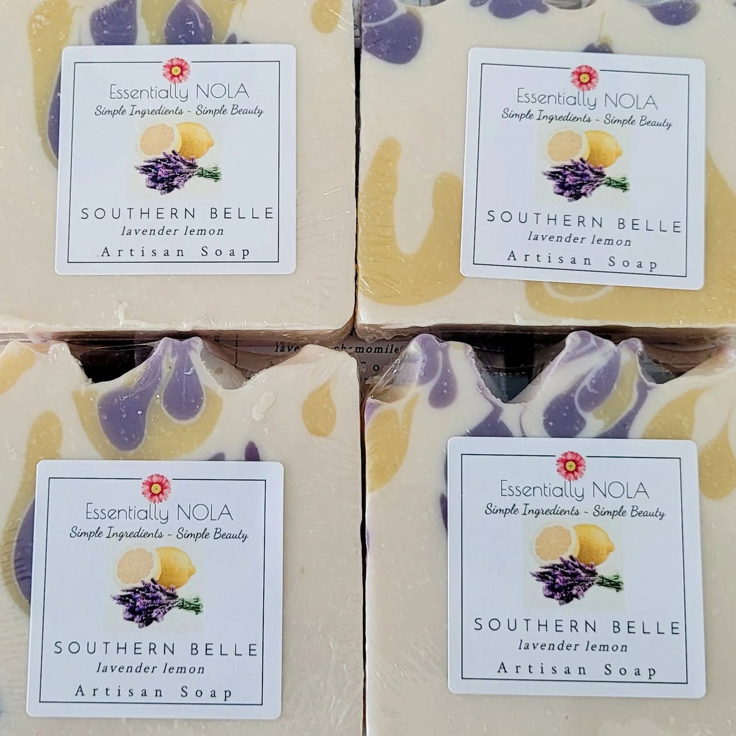 Southern Belle-Coconut Milk Soap -Lavender Lemon