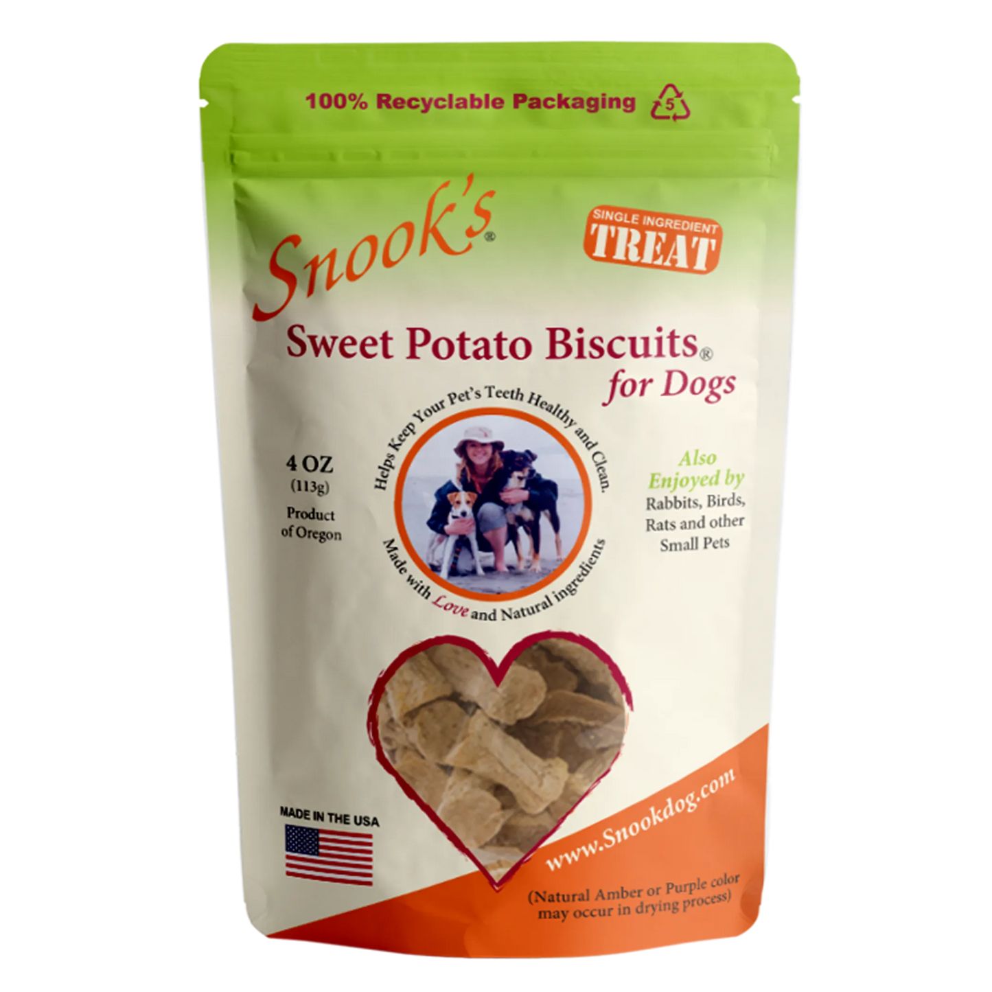 Sweet Potato Dog Biscuits - Small, biscuit-size pieces