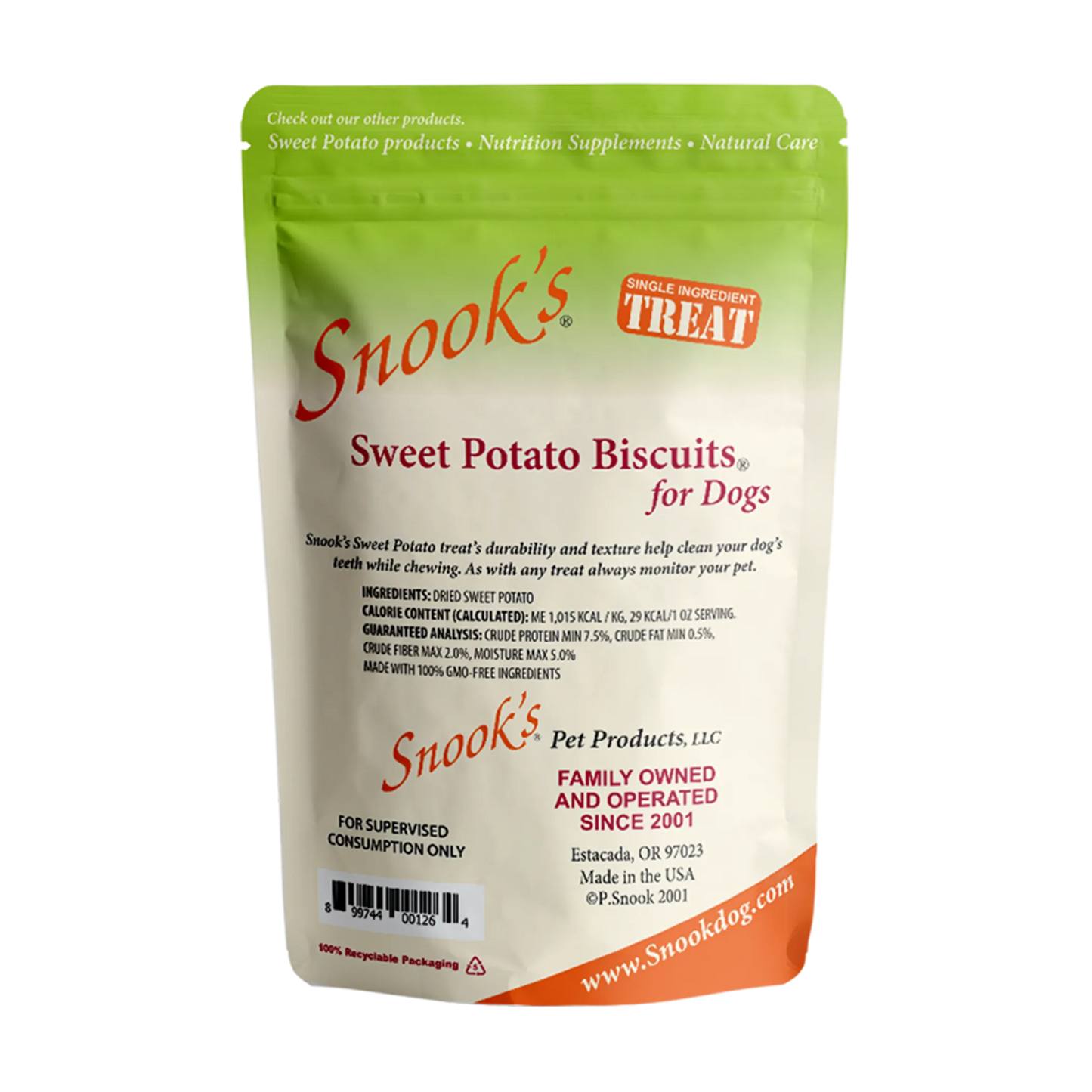 Sweet Potato Dog Biscuits - Small, biscuit-size pieces