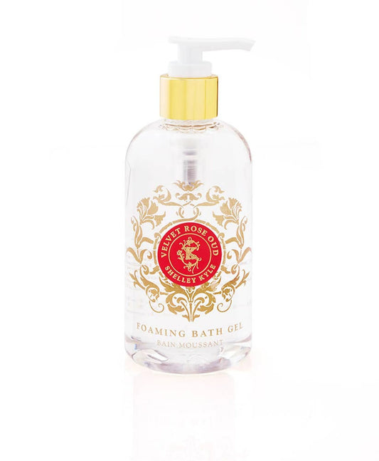 8oz Velvet Rose Oud Foaming Bath Gel