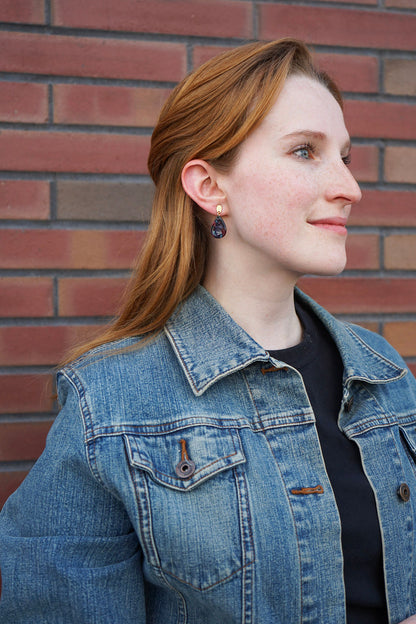 Leah Earrings - Jeweled Twilight