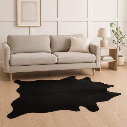 6' X 7' Natural Cowhide Area Rug
