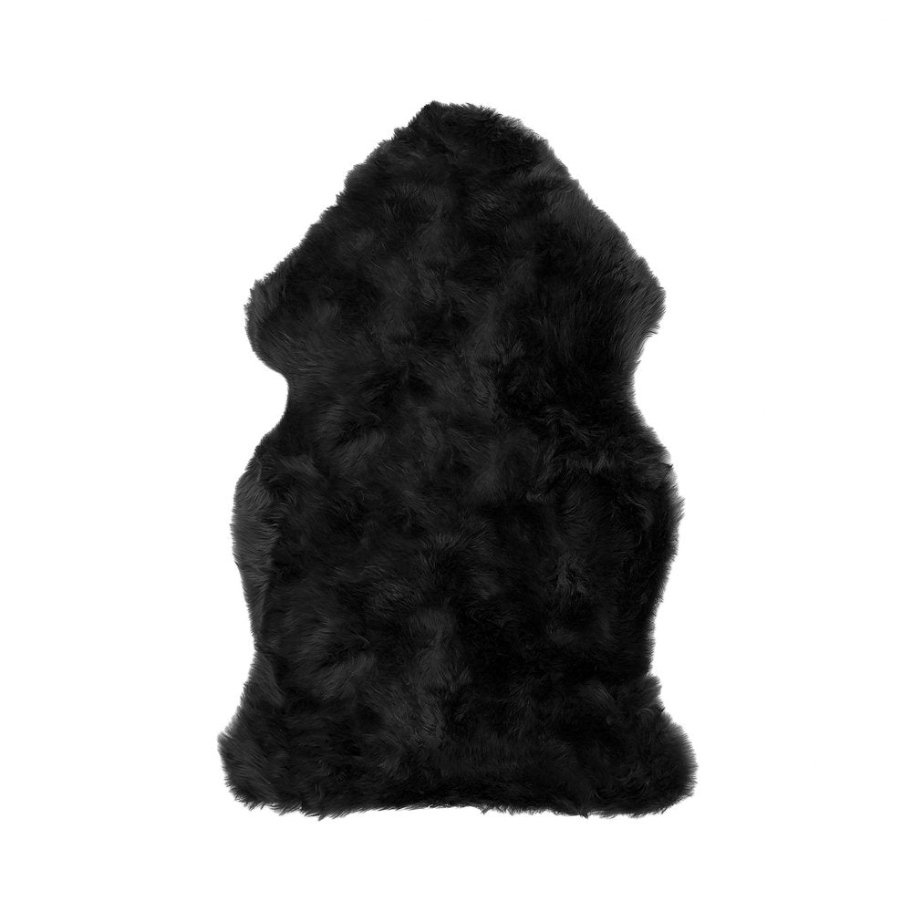2' X 3' Taupe Genuine Sheepskin Animal Print Shag Area Rug