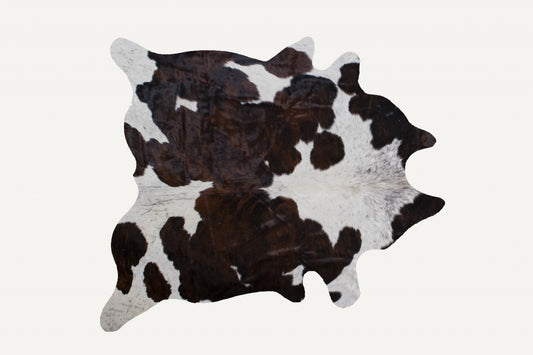 6' X 7' Brown Cowhide Cowhide Print Area Rug