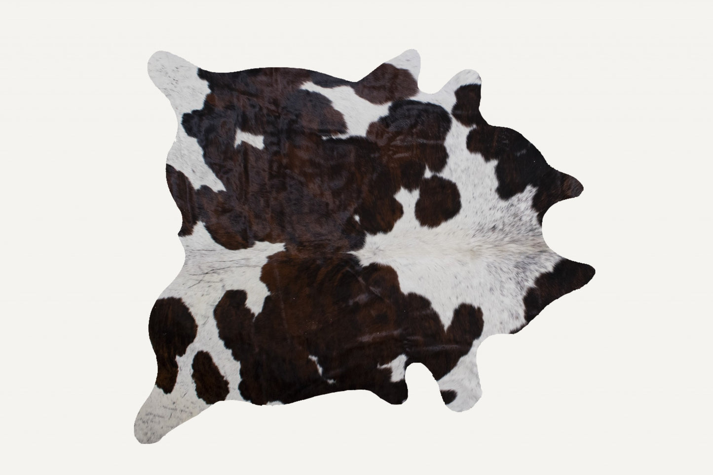 6' X 7' Brown Cowhide Cowhide Print Area Rug