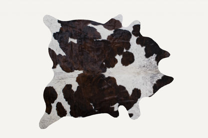 6' X 7' Brown Cowhide Cowhide Print Area Rug