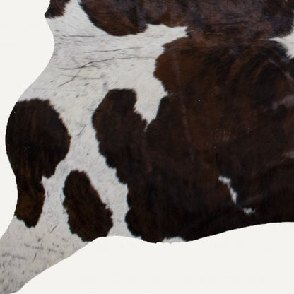 6' X 7' Brown Cowhide Cowhide Print Area Rug