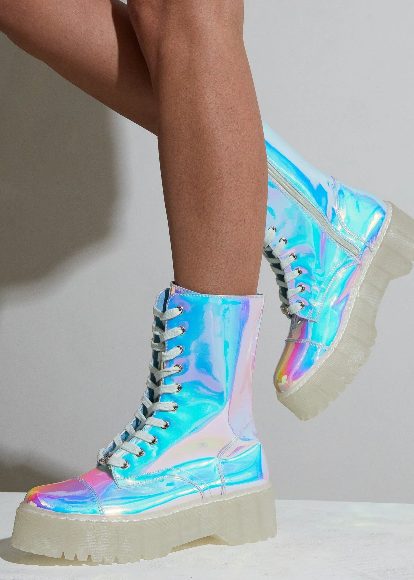 Opal Combat Boot