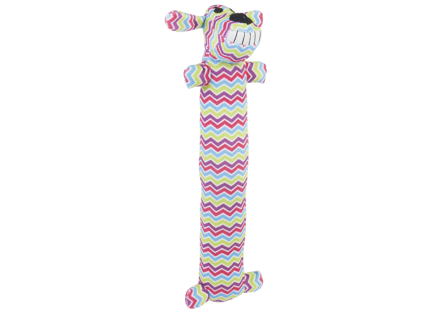 Multipet Spring Loofa Dog Plush Dog Toy