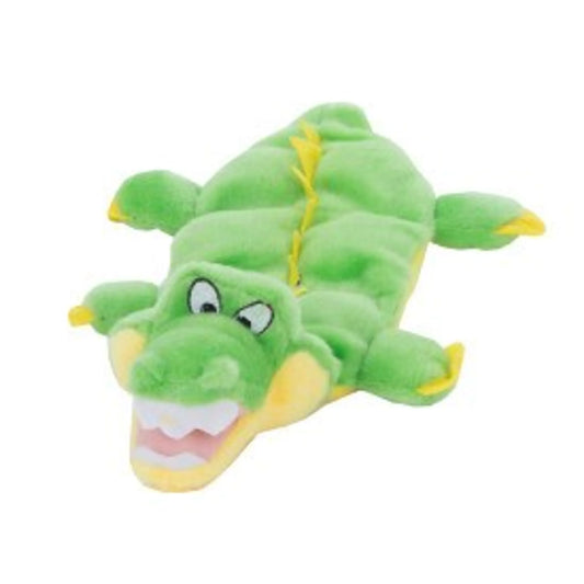 Outward Hound Squeaker Matz Gator Plush Dog Toy