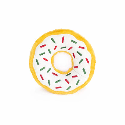 ZippyPaws Donutz Peppermint Plush Dog Toy