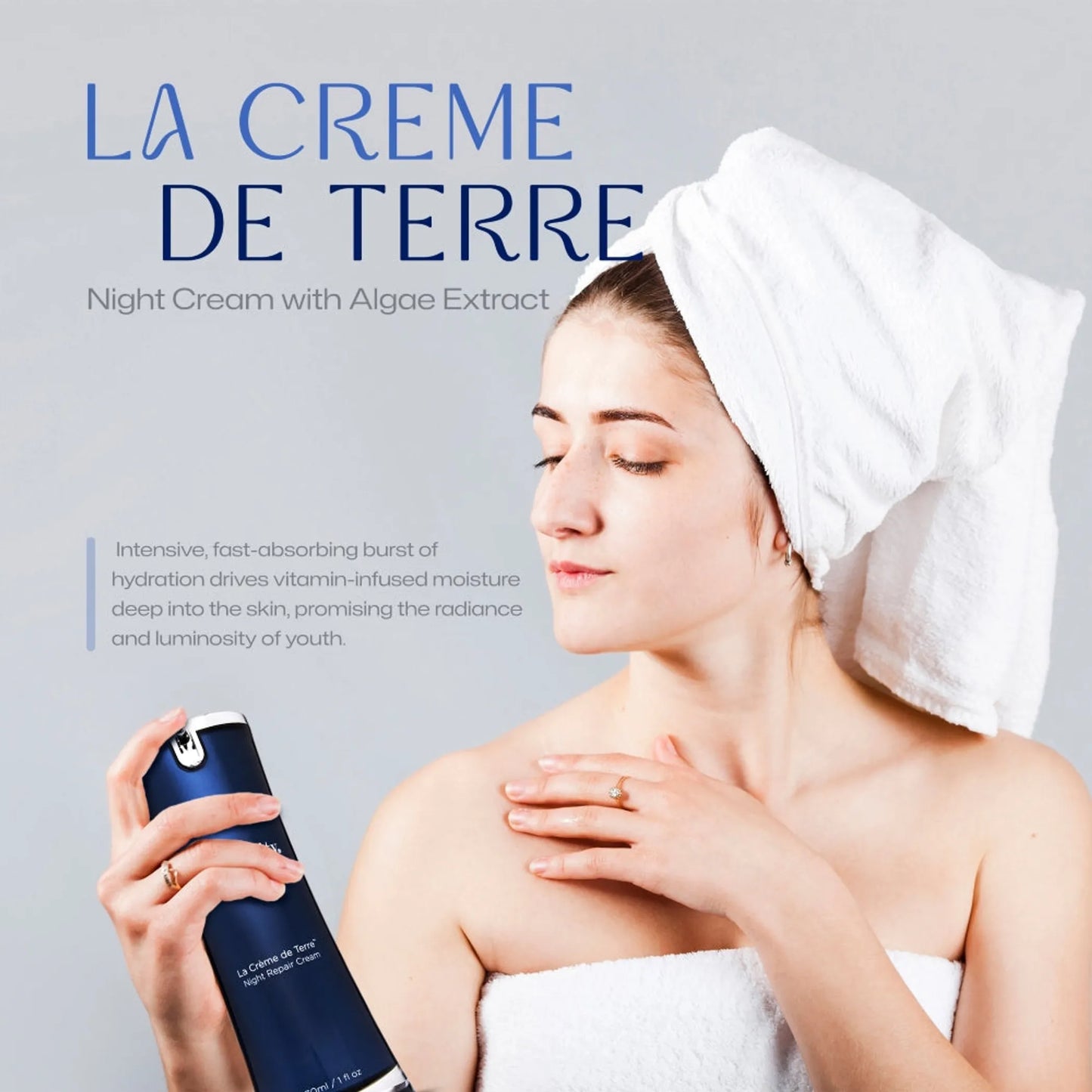 SkinSanity Le Creme de Terre Night Cream 1 fl oz