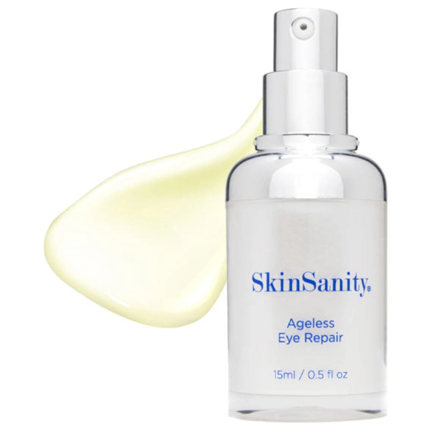 SkinSanity Eye Repair Serum with Hyaluronic Acid and Marine Algae 0.5 fl oz