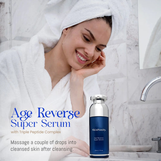 SkinSanity Age Reverse with Triple Peptides 1 fl oz