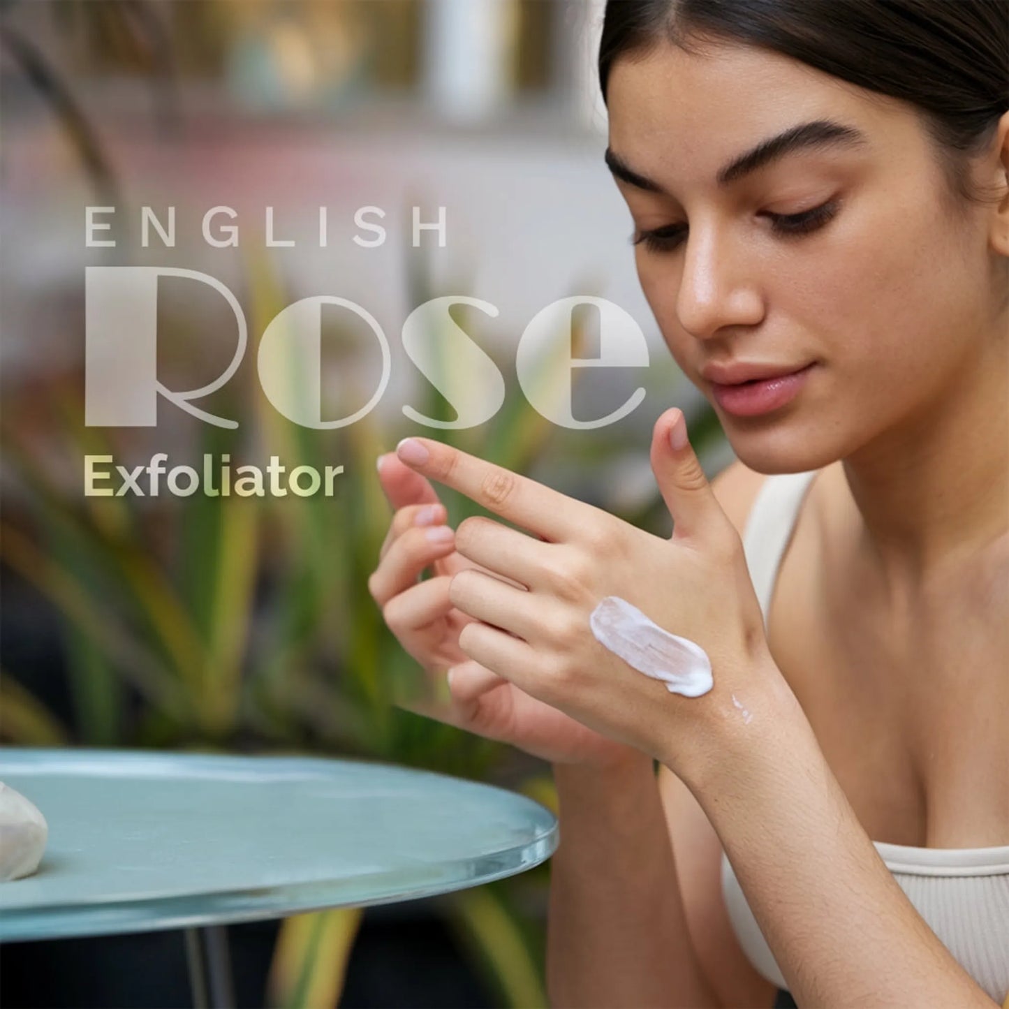 SkinSanity English Rose Facial Exfoliator Brightening Skin Polish 0.5 oz