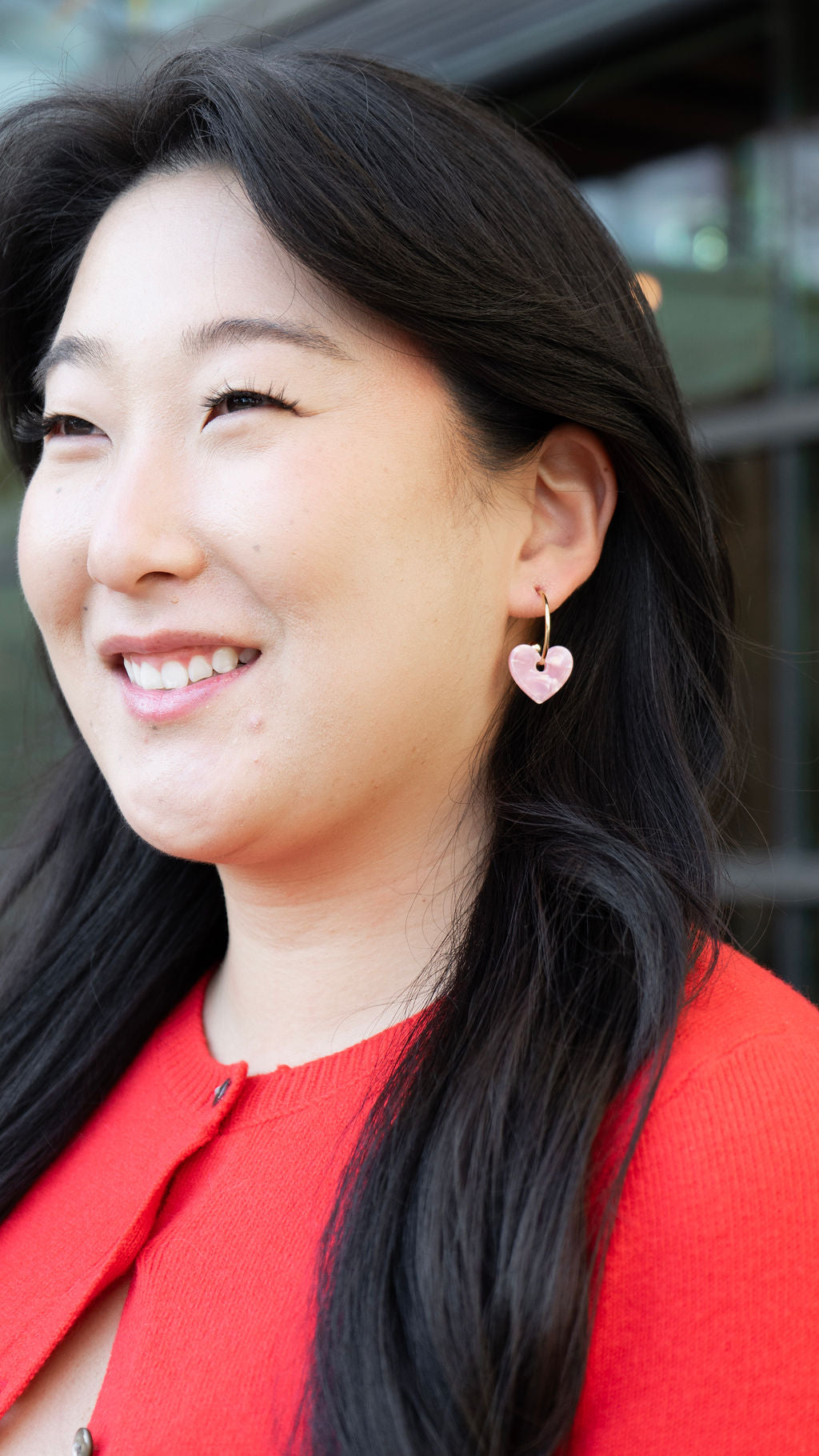 Sweetheart Hoops - Pink