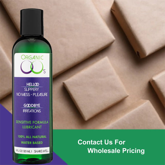 Organic OO's Water Based 100% All Natural Personal Lubricant