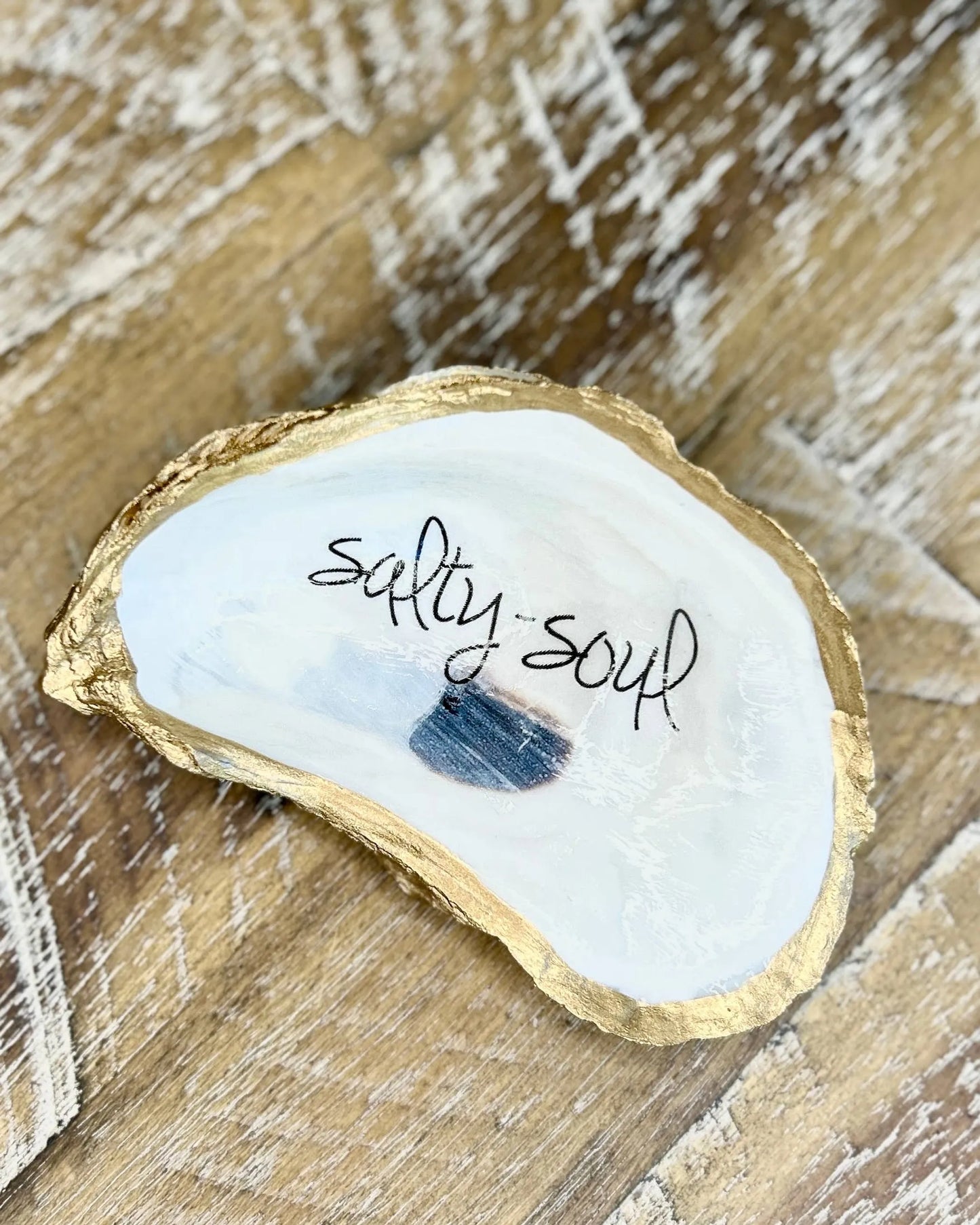 Salty Soul - Oyster Jewelry and Trinket Dish