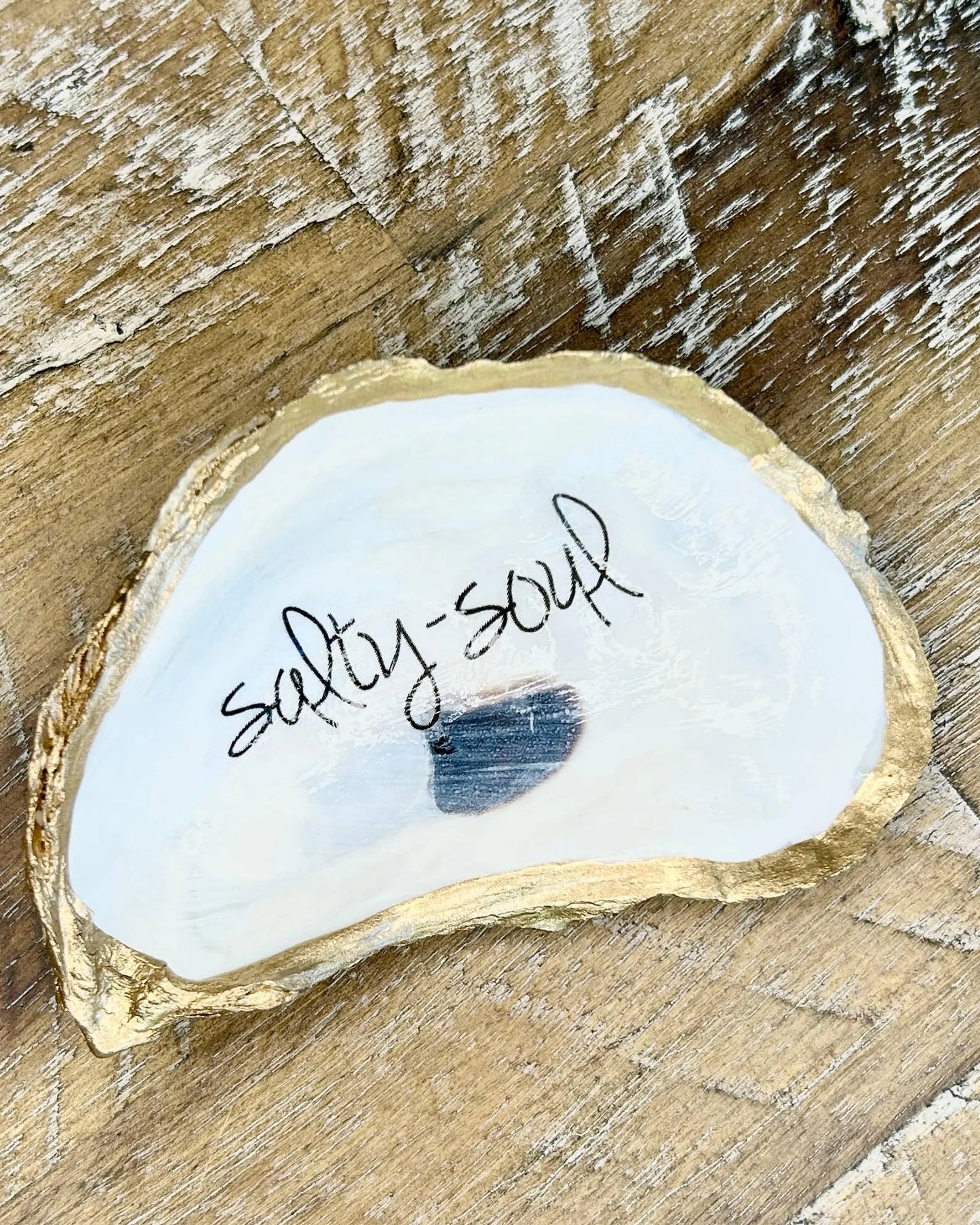 Salty Soul - Oyster Jewelry and Trinket Dish