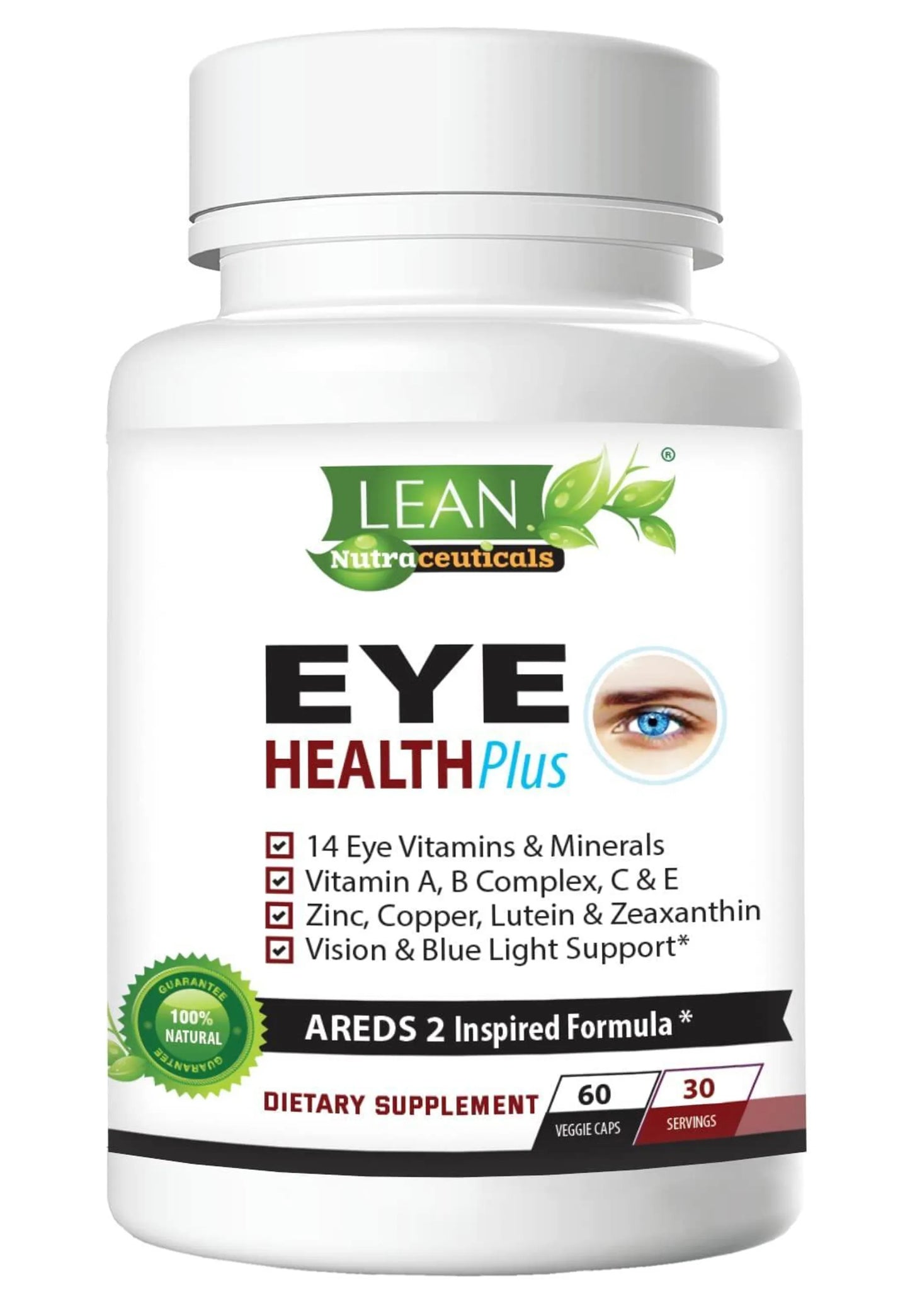 Areds 2 Eye Health Plus w Copper Vitamin A B C E Lutein
