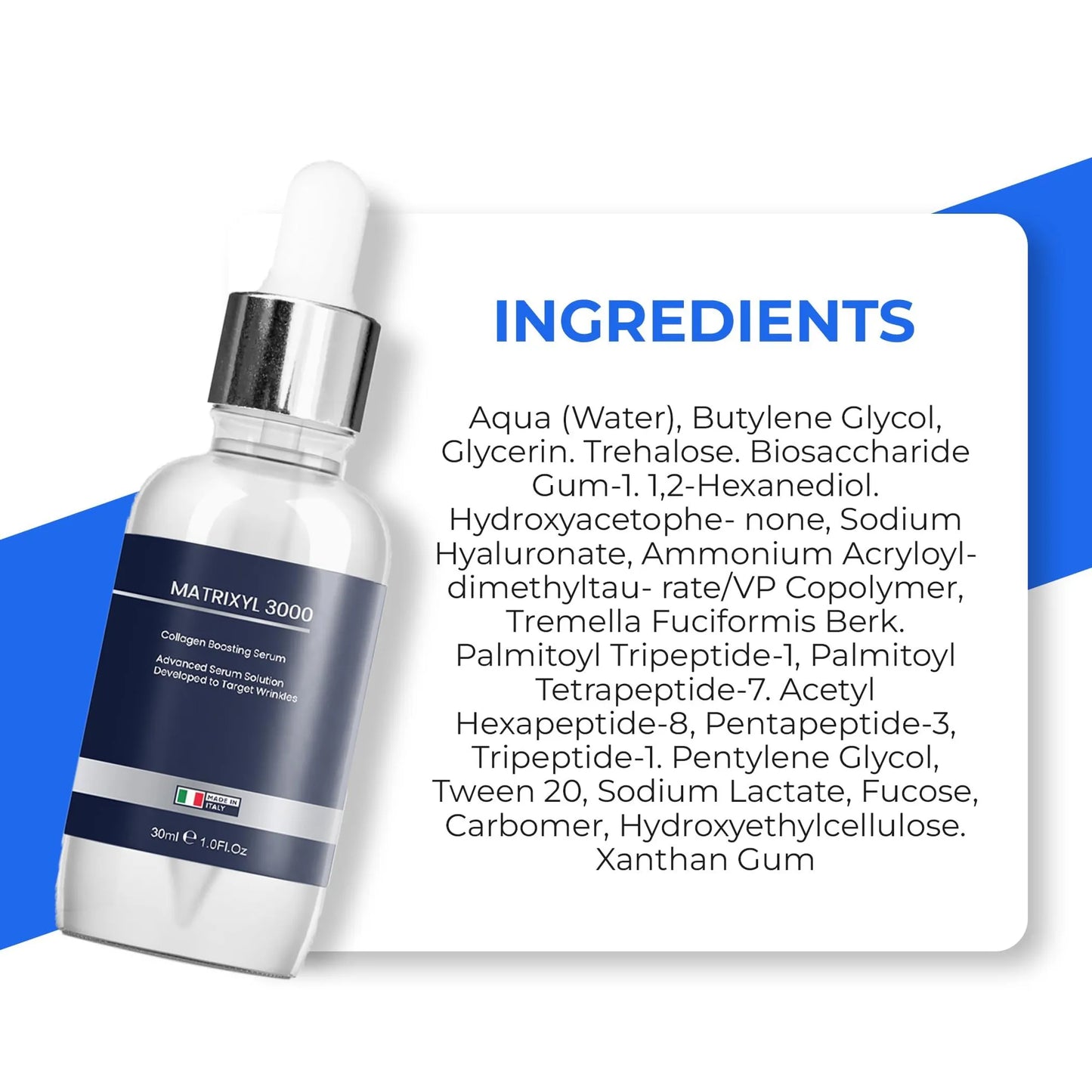 Anti Wrinkle Matrixyl 3000 Hyaluronic Acid Serum