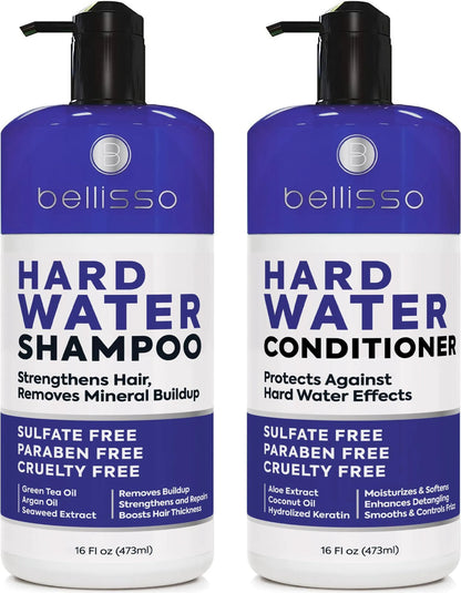 Hard Water Shampoo and Conditioner