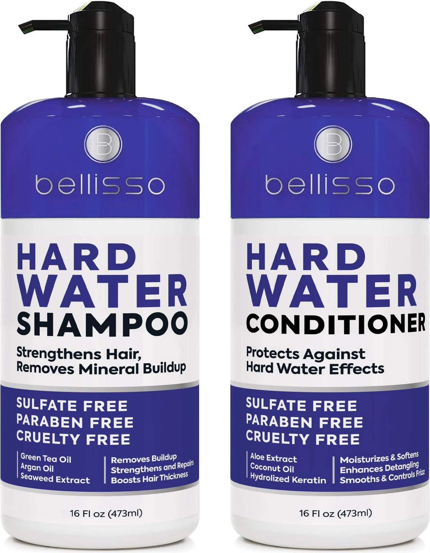 Hard Water Shampoo and Conditioner