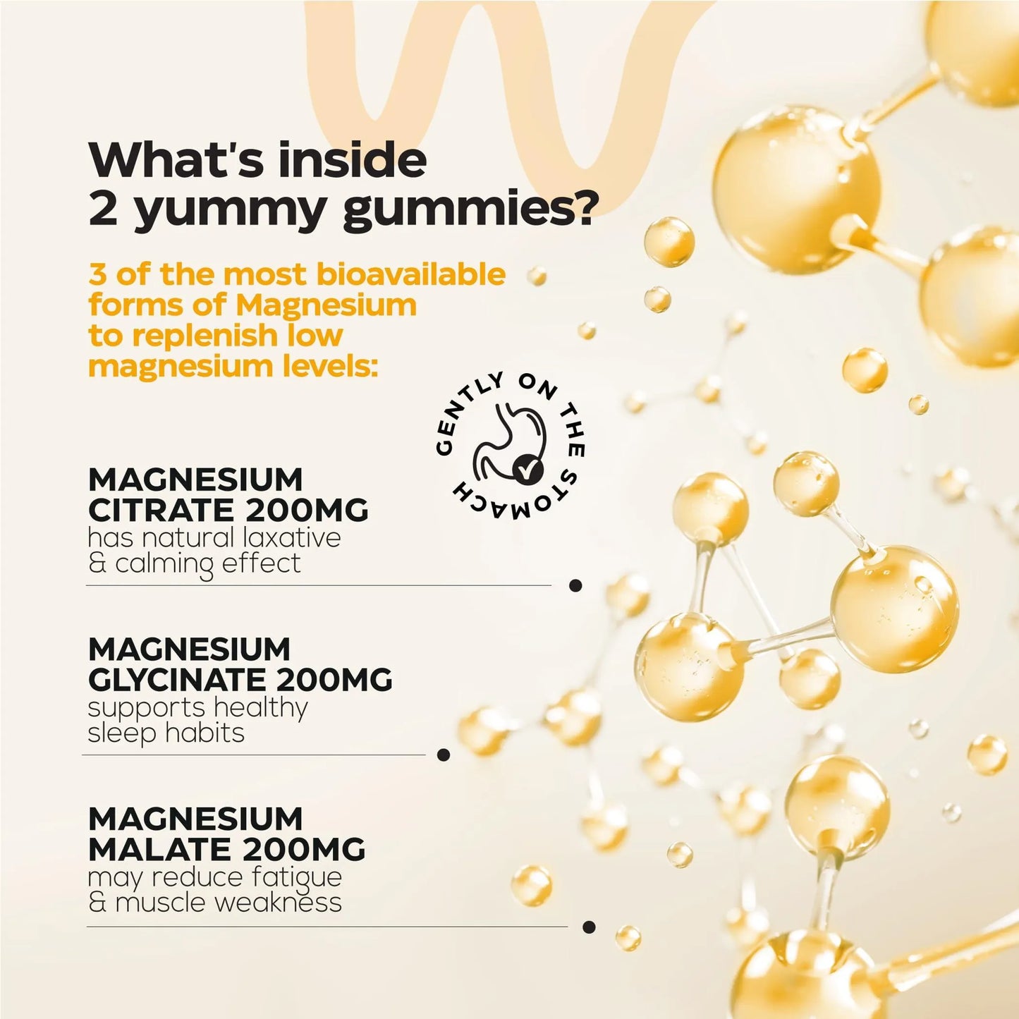Calm Magnesium Glycinate Gummies for Adults