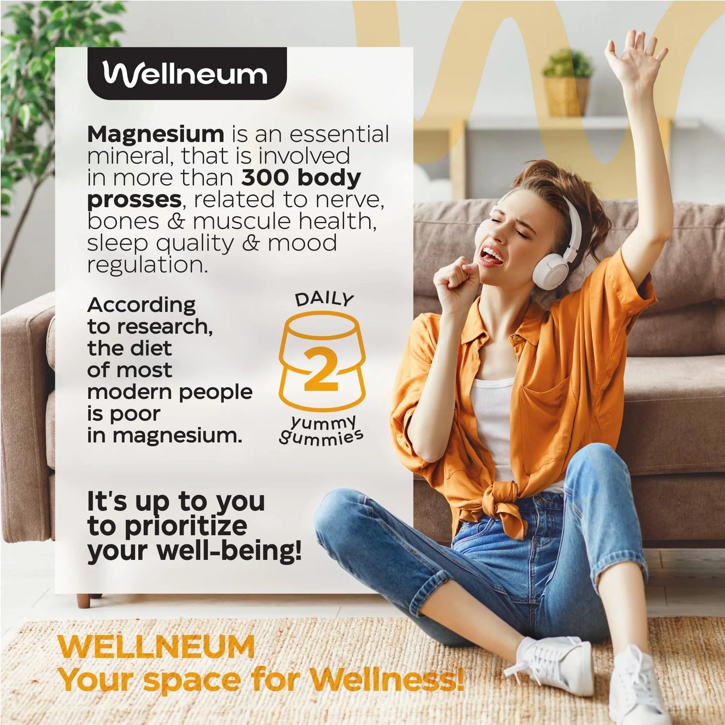 Calm Magnesium Glycinate Gummies for Adults