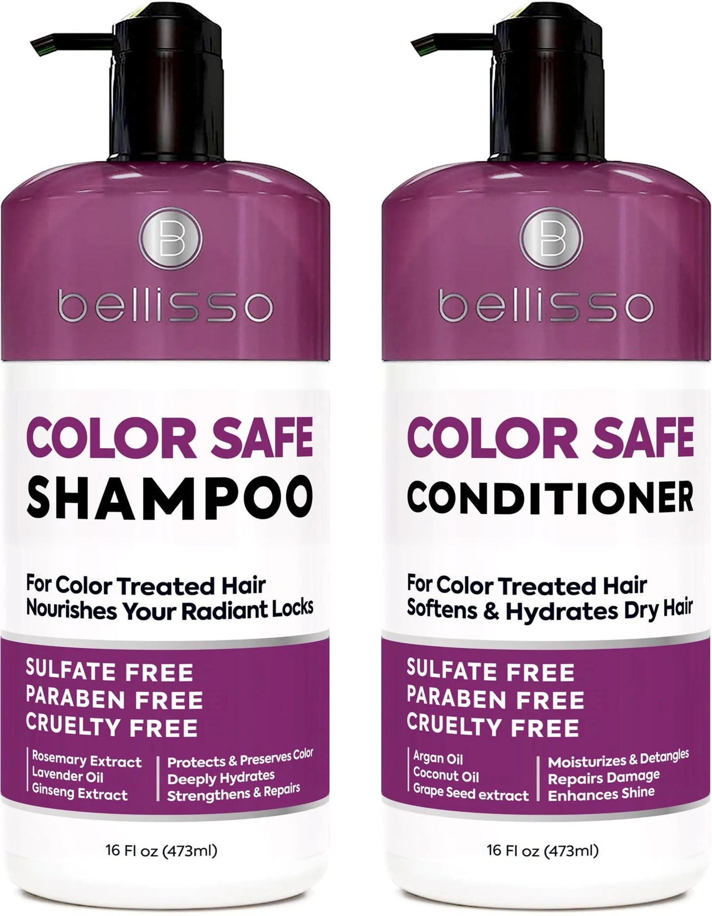 Color Safe Shampoo and Conditioner Set