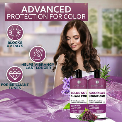 Color Safe Shampoo and Conditioner Set